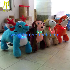 الصين Hansel amusement kids walking battery operated ride on stuffed animals المزود
