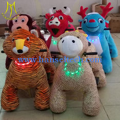 الصين Hansel walking battery powered funny kids ride on plush animals المزود