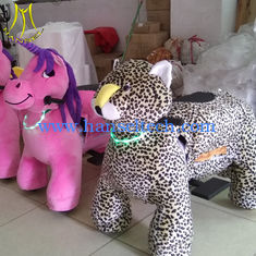 الصين Hansel rideable stuffed horse kids rider plush animal go cart walking bike for adults المزود