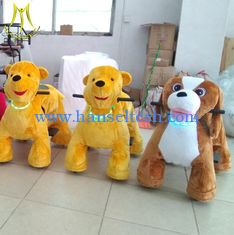 الصين Hansel plush walking bull electric stuffed animals go kart  coin operated riding car plush toys for sales المزود