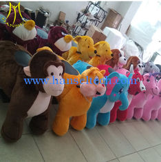 الصين Hansel  plush animal 4 wheel zippy scooter for kids battery amusement park rides المزود