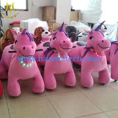 الصين Hansel outside amusement park rides with non coin children electric cars with ride on horse toy pony for sale المزود