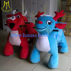 الصين Hansel amusement park stuffed battery operated animal walking toy rides المزود