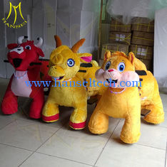 الصين Hansel amusement park walking stuffed battery operated animal kiddie toy ride المزود
