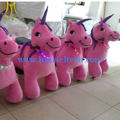 الصين Hansel kiddie ride on dinosaurs kids toy plush stuffed electric battery operated ride المزود