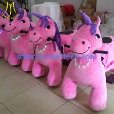 الصين Hansel plush rideable machines stuffy animal amusement park equipment rides المزود