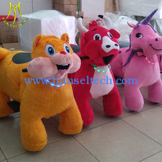 الصين Hansel coin operated electric rideable animal toy zoo animal horse المزود