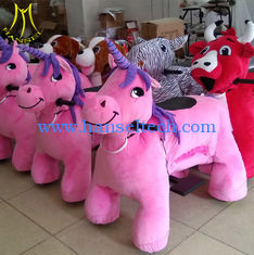 الصين Hansel fast profits plush motorized animals for kids and adults المزود