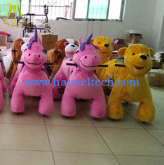 الصين Hansel Shopping mall kids ride on dog toy for party mechanical horse المزود