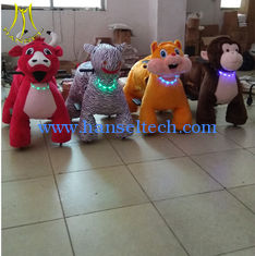 الصين Hansel Family ride on toys battery powered plush animal electric scooter المزود