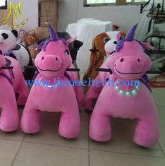 الصين Hansel  electronic kid riding car in shopping mall electric animal people ride on unicorn for sale المزود