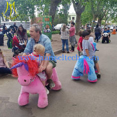 الصين Hansel Plush Animals Motorized Animal Rides For Mall Motorized Animals Plush For Car المزود