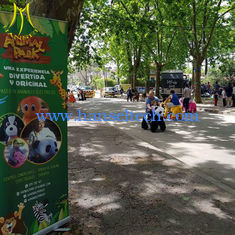 الصين Hansel high populal coin operated game machine theme park equipment for sale ride on animal toy animal robot المزود