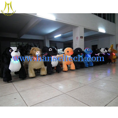 Hansel Wholesale Toys Animal Rides Parent Plush Motorized Animals المزود