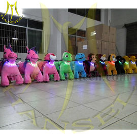 Hansel Best selling Shopping Mall Animal Rides coin operated animal ride electrical ride on toy المزود