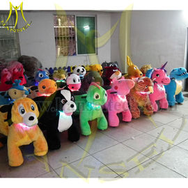 Hansel Best selling Shopping Mall Animal Rides coin operated animal ride electrical ride on toy المزود