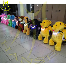 Hansel Best selling Shopping Mall Animal Rides coin operated animal ride electrical ride on toy المزود