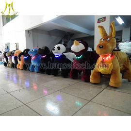 Hansel Best selling motorized animal scooters battery operated scooters for sale in hire rental المزود