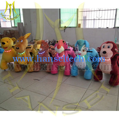 Hansel Walking Scooter Animals High Quality Electronic Battery Coin Operated Ride المزود