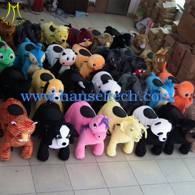 Hansel Plush Motorized Animals Chinese Factory Made Rides Animal Electric المزود