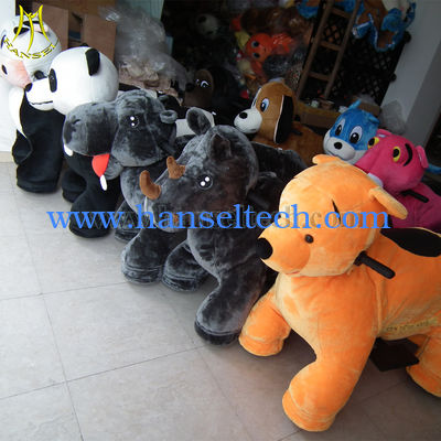 Hansel Plush Motorized Animals Chinese Factory Made Rides Animal Electric المزود