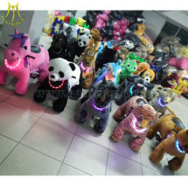 Hansel Cheap Amusement Park Kids Ride Electric Animal Motorcycle Walking Rides المزود