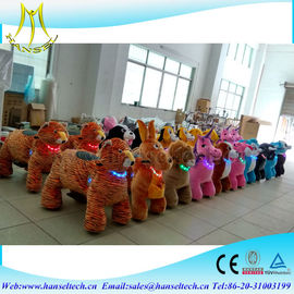 Hansel fast profits coin operated stuffed animal dog electric riding animal المزود
