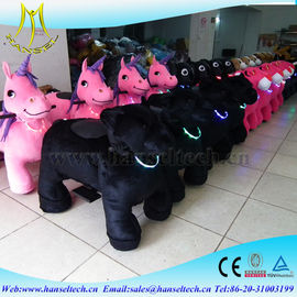 Hansel fast profits coin operated stuffed animal dog electric riding animal المزود