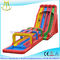 Hansel hot selling children entertainment PVC inflatable bouncer slide jumping slide for sale المزود