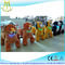 Hansel popular battery coin operated amusement park children game machine soft animal scooter rides cars المزود