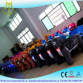 Hansel entertainement machine playing items for kids names of indoor games moving plush motorized animals in mall المزود