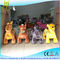 Hansel funny amusement park games rocking horse with wheels children rides used	kiddie rides  rideable animal toy المزود