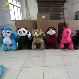 Hansel moving horse toys for kids amusement park equipment china amusement ride electric dog walking machine المزود