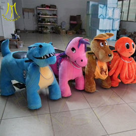 Hansel moving horse toys for kids amusement park equipment china amusement ride electric dog walking machine المزود