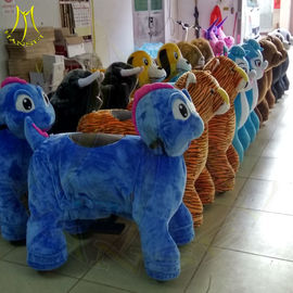 Hansel kids playground equipment helicopter soft animal scooter rides cars coin electric swings stuffed animal scooter المزود