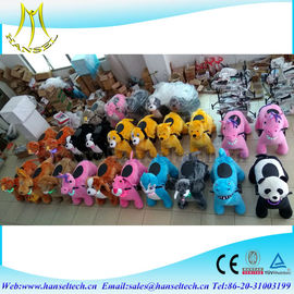 Hansel  4 wheel kid ride electric animal scooter mini carousel rides for saleelectric rideable animal toy ride المزود
