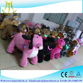 Hansel  4 wheel kid ride electric animal scooter mini carousel rides for saleelectric rideable animal toy ride المزود