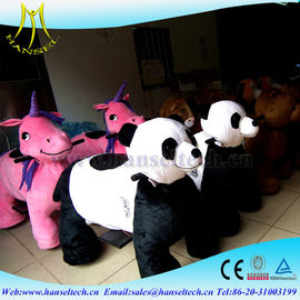 Hansel playground equipment rocking stuffed animal scooter ride electric octopus riding cow toys for kids unicorn coin المزود