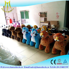 Hansel playground equipment rocking stuffed animal scooter ride electric octopus riding cow toys for kids unicorn coin المزود