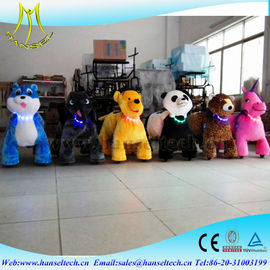 Hansel children indoor amusement park ride on animals in shopping mall motorized plush riding animals children indoor المزود