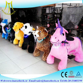 Hansel children indoor amusement park ride on animals in shopping mall motorized plush riding animals children indoor المزود