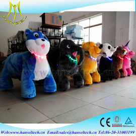Hansel children indoor amusement park ride on animals in shopping mall motorized plush riding animals children indoor المزود