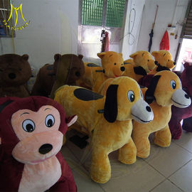 Hansel amusement park equipmentmechanical walking animal bikemall car for kids plush animal electric scooter australia المزود