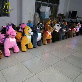Hansel battery powered ride on animals coin operated electric toy car amusement ride manufacturers kids bike ride game المزود