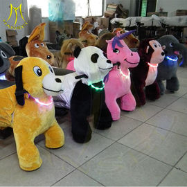 Hansel battery powered ride on animals coin operated electric toy car amusement ride manufacturers kids bike ride game المزود