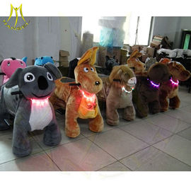 Hansel stuffed animal car ride electric coin operated pony rides for kids zoo riders at the mall riding dinosaur toys المزود