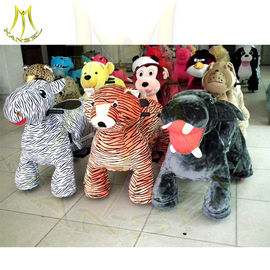 Hansel electric rideable animalcoin electric swingscoin operated dragon ride walking soft animal scooter rides cars المزود