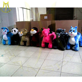 Hansel electric rideable animalcoin electric swingscoin operated dragon ride walking soft animal scooter rides cars المزود
