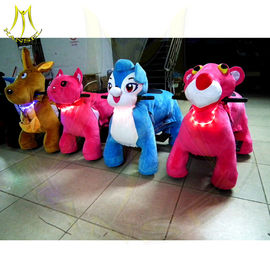 Hansel indoor amusement park equipment juguetes montables electricos electric animal scooter used amusement park  ride المزود