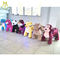 Hansel amusement park ride manufacturer ridable plush animal happy rides on animal indoor and outdoor ride on party المزود